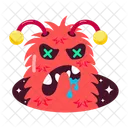 Alien Stickers Space Beings Space Creature Icon
