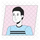 Happy Man Shirt Clothes アイコン