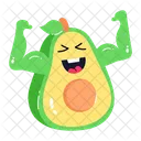 Happy Avocado  Icon