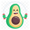Happy Avocado  Icon