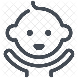 Download Free Happy Baby Icon Of Colored Outline Style Available In Svg Png Eps Ai Icon Fonts
