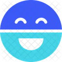 Happy Beard Emoji Expression Icon