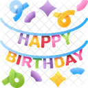 Happy Birthday Happy Birthday Celebration Icon