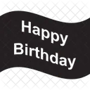 Happy Birthday Wishing Icon