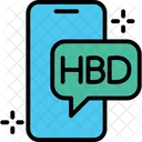 Happy Birthday Mobile Smartphone Mobile Icon