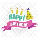 Birthday Party Decoration Icon