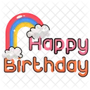 Happy Birthday Party Celebrate Icon