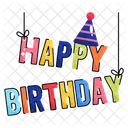 Birth Invitation Decoration Icon