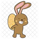 Happy Bunny Bunny Rabbit Icon