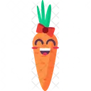 Happy Carrot  Icon