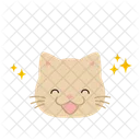 Cat Happy Smile Icon