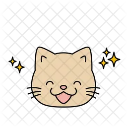 Happy Cat  Icon