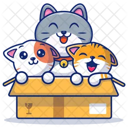 Happy Cats  Icon