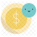 Coin Smile Happy Icon