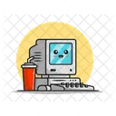 Happy Computer  Icon