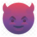 Happy Devil Emoji Icon