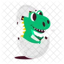 Happy Dinosaur  Icon