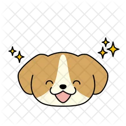 Happy Dog  Icon