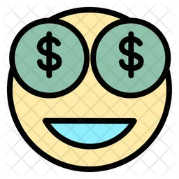 Happy dollar  Icon