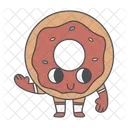 Happy Doughnut  Icon