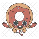 Happy Doughnut  Icon