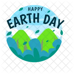 Happy Earth Day  Icon