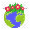 Happy earth day  Icon