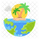 Happy earth day  Icon
