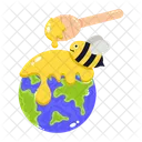 Happy earth day  Icon