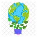 Happy earth day  Icon
