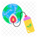 Happy earth day  Icon