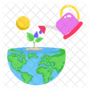 Happy earth day  Icon