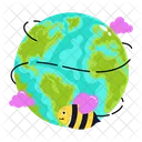 Happy earth day  Icon