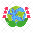 Happy earth day  Icon