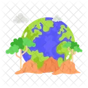 Happy earth day  Icon