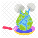 Happy earth day  Icon