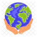 Happy earth day  Icon