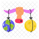 Happy earth day  Icon