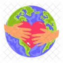 Happy earth day  Icon