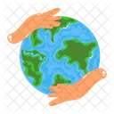 Happy earth day  Icon