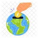 Happy earth day  Icon