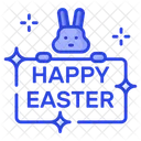 Happy Easter  Icon