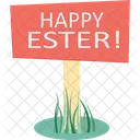 Happy Easter Event Celebration Icon