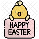 Happy Easter Celebration Easter Icon