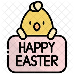 Happy easter  Icon