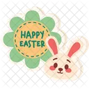 Happy Easter Easter Celebration Icon