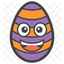 Happy Egg Smiley Egg Emoji Emoticon Icon