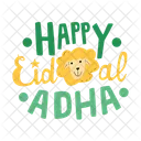 Happy Eid Al Adha Greeting Happy Eid Icon
