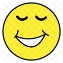 Happy Emoji Emoticon Emotion Icône