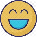 Happy Excited Laughing Icon